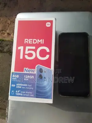 Xiaomi Redmi 15C 4G 128 GB Black