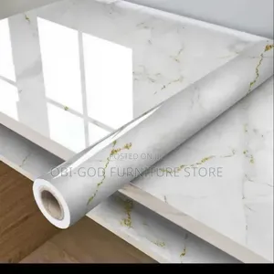 Kitchen Marble Sticker / Self-Adhesive Wallpaper – Premium Quality