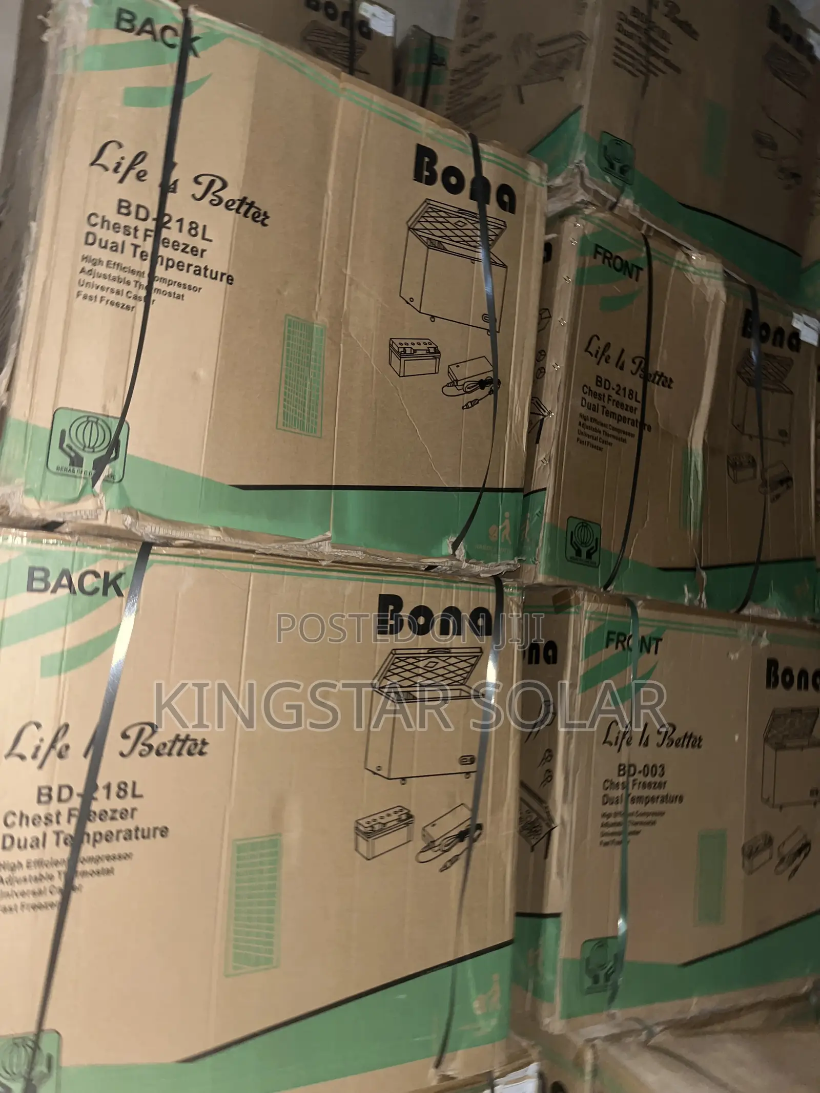 BONA Dc Chest Freezer - 218L