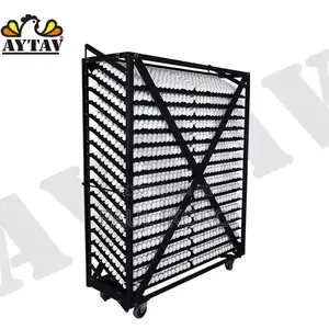 AYTAV 16 Level Incubator Egg Trolley for Chicken Poultry Hatchery