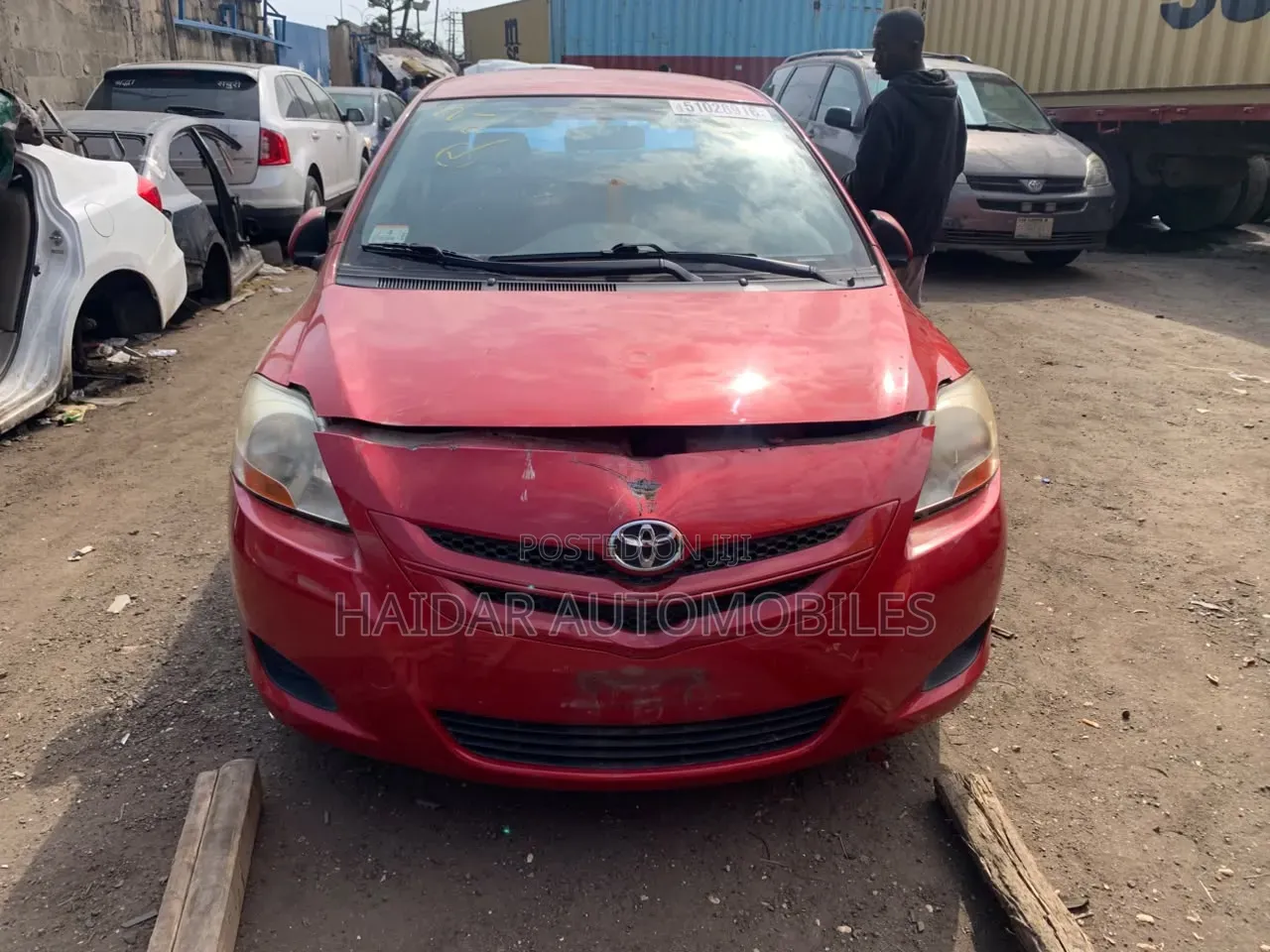 Toyota Yaris 2009 Maroon