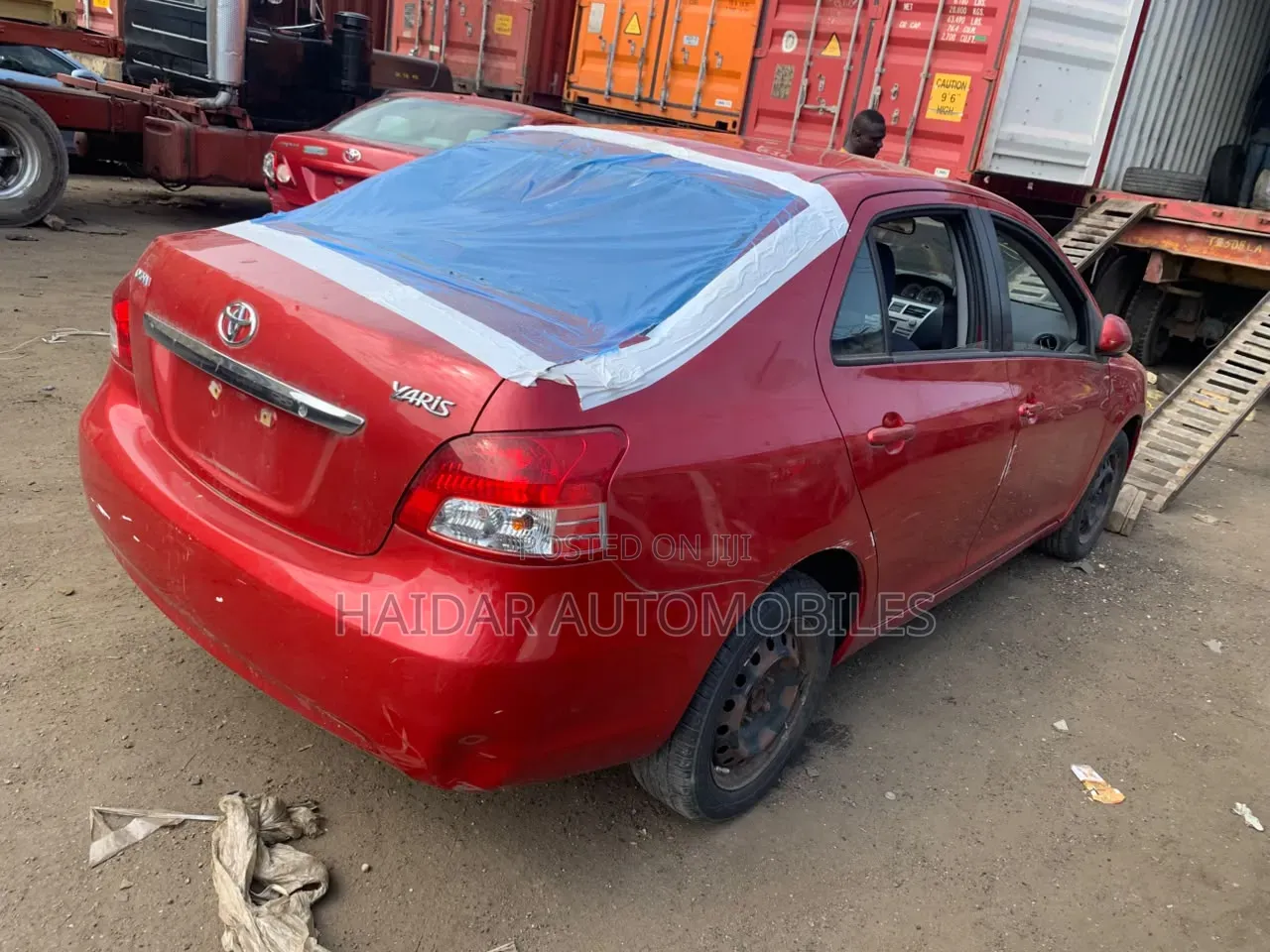 Toyota Yaris 2009 Maroon