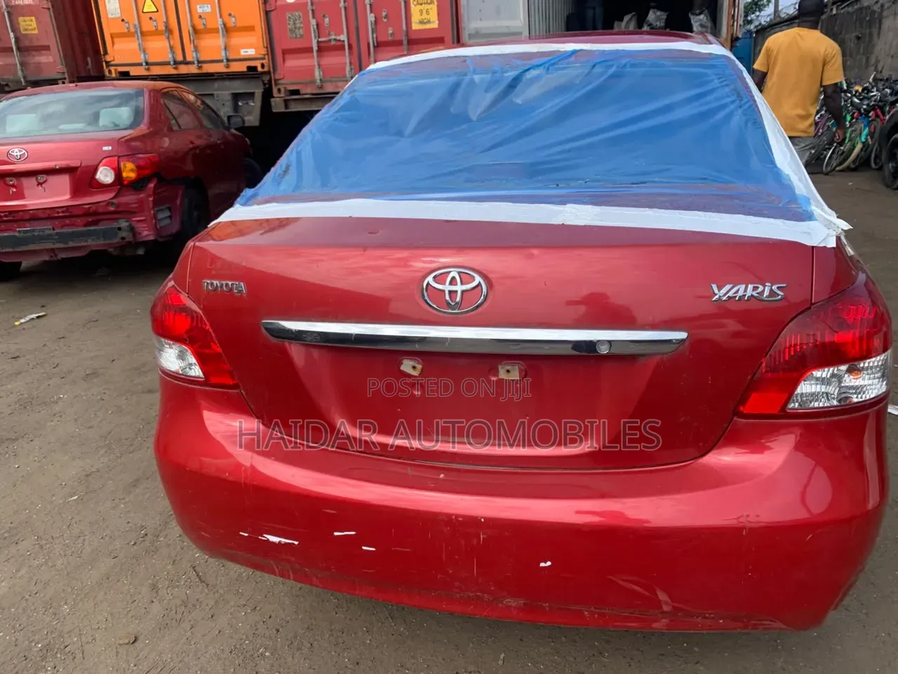 Toyota Yaris 2009 Maroon