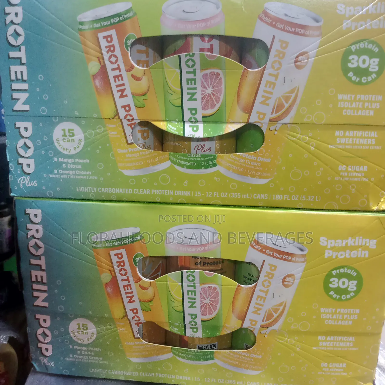 Protein Pop Plus Beverage 15cans
