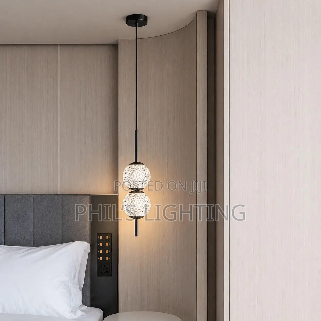 ASANZUO Glass Ball Pendant Lights