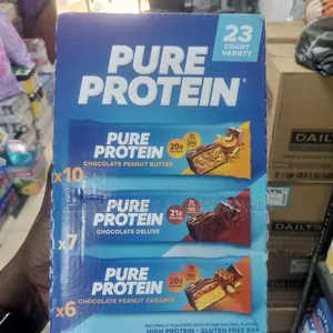 Pure Protein Variety Pack Snack Bars.