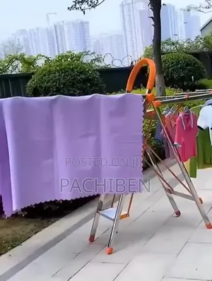 Stainless Ladder and Clothes Hanger