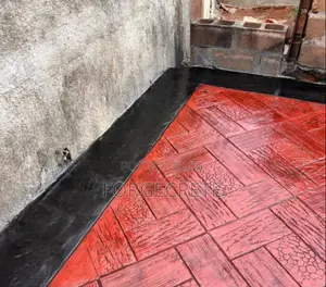 Glossy and Shiny Concrete Floor