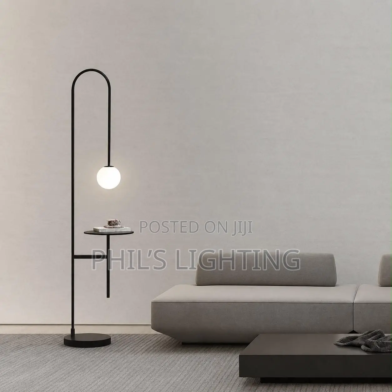 Nordic Simple Wrought Iron Floor Lamp