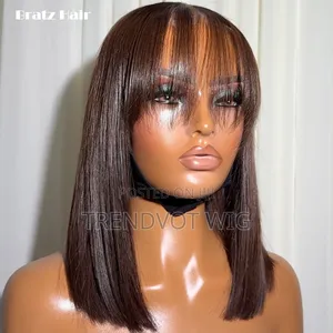 5x5 Closure Bone Straight Wig