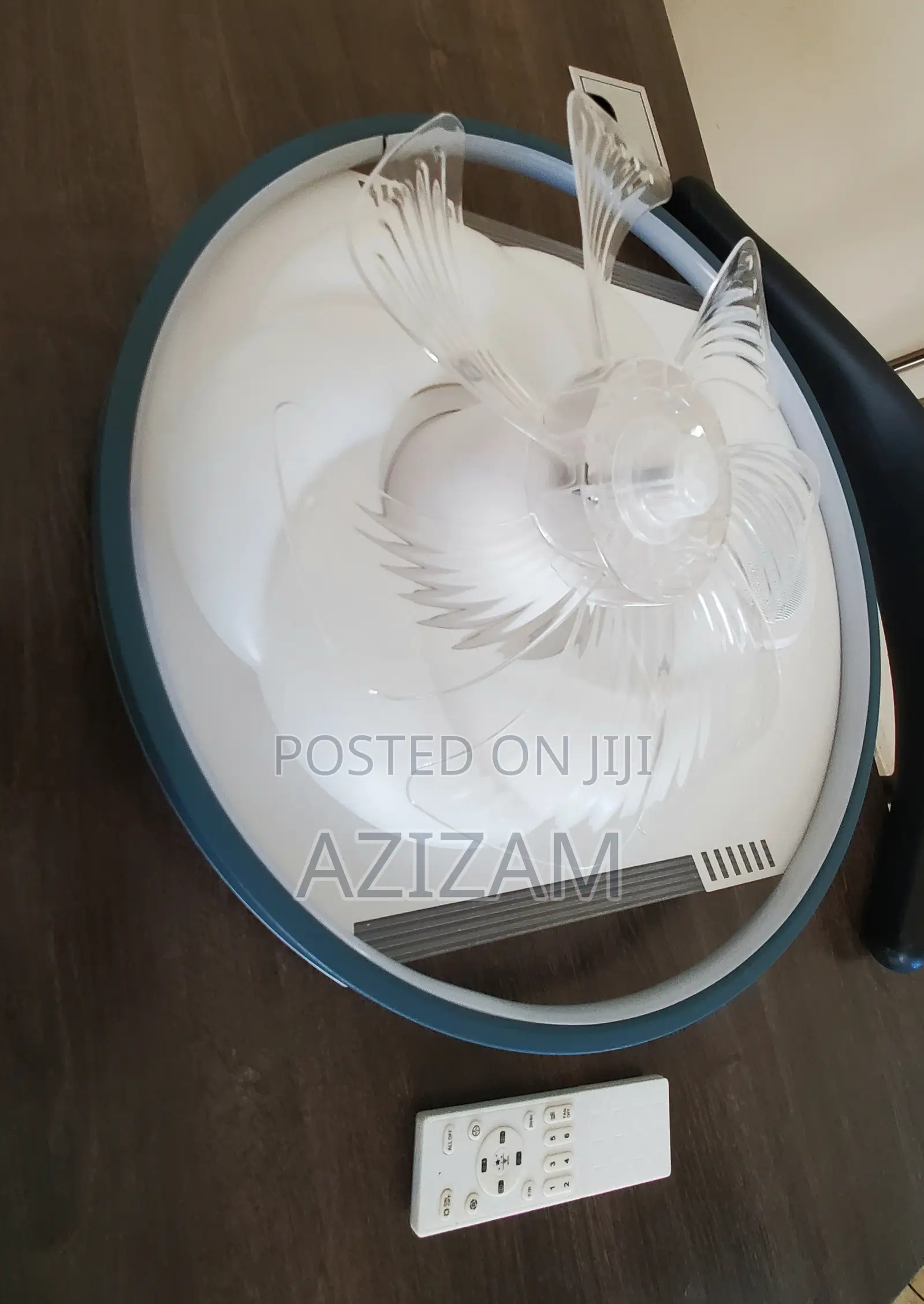 3 in 1 Chandelier Built in Flush Light Options | Mini Fan | BT Speaker