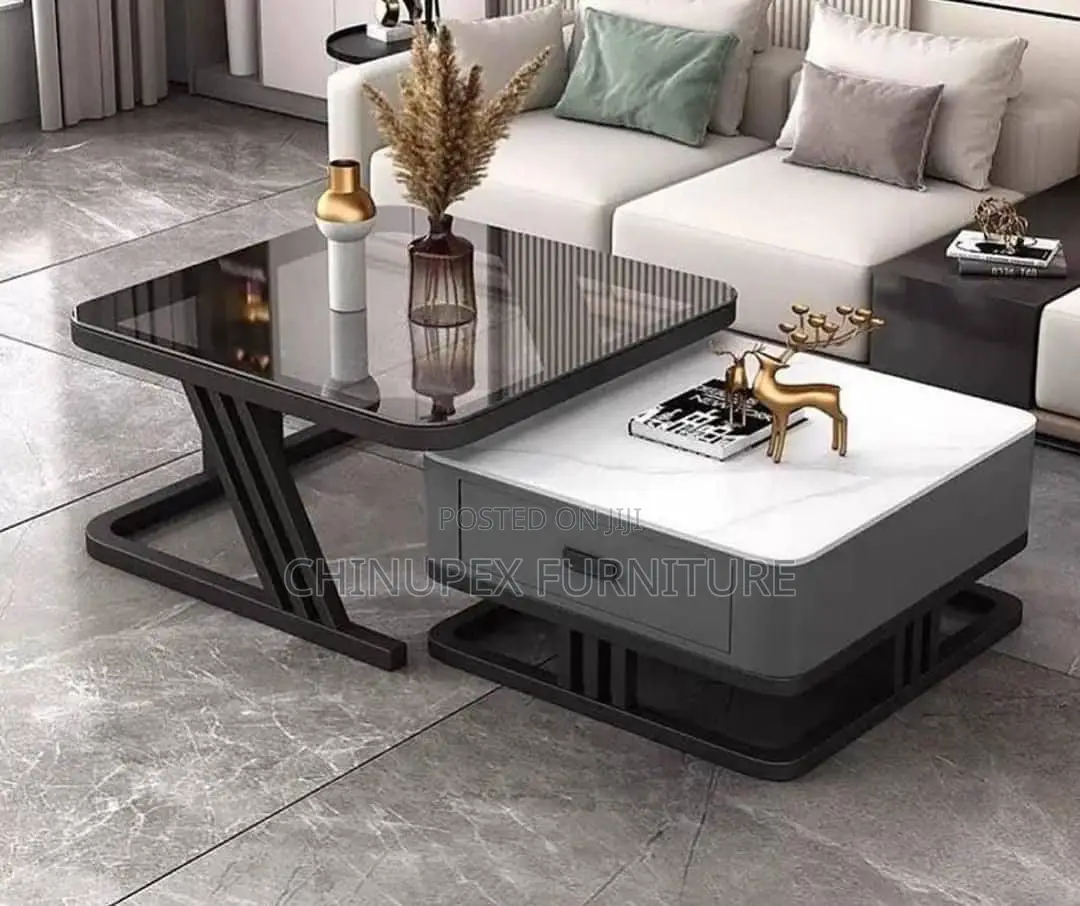 2 in 1 Modern Center Table Coffee Table