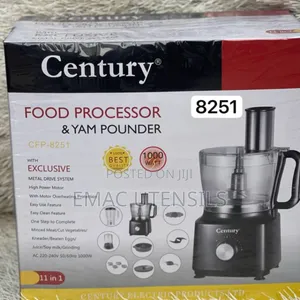 Century Heavy Duty Motor 11 in 1 Yam Pounder and Food Processor