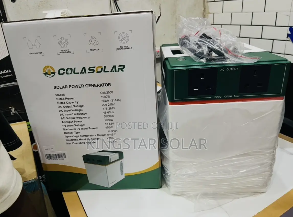 Coal 2000 Solar Generator