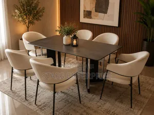 6 Seater Classic Marble Dining