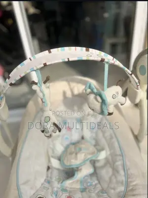 Foreign Imported Solid Baby Swing With Music