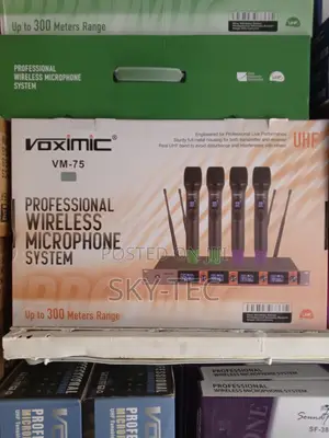 Original Voximic 4handles Wireless Microphone Vm75