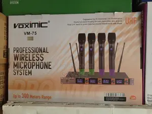 Original Voximic 4handles Wireless Microphone Vm75