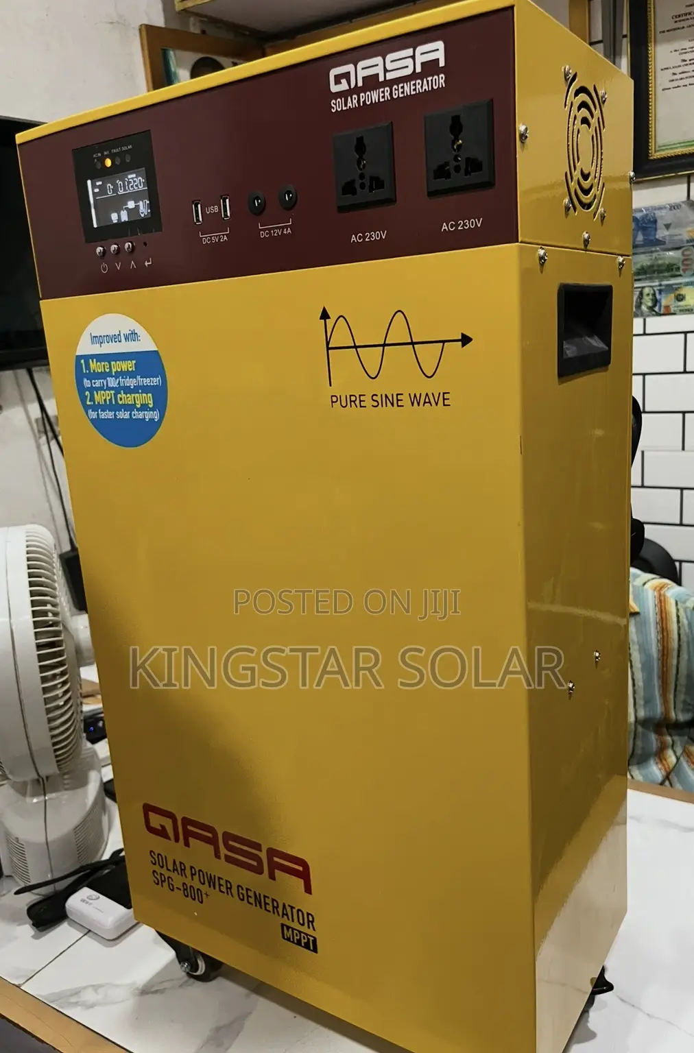 Qasa Solar Power Generator-800 MPPT