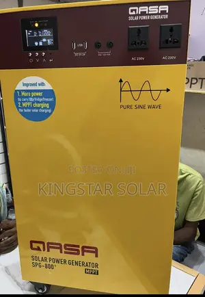 QASA SPG-800 MPPT Solar Power Generator