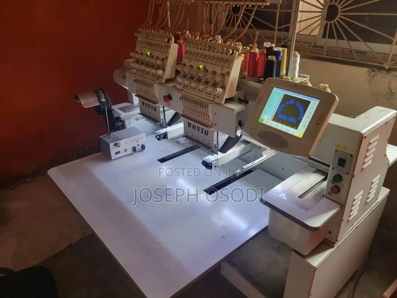 2 Head Wonyo Monogram Machine for Sale