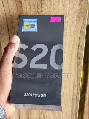 New Samsung Galaxy S20 Ultra 5G 256 GB Gray