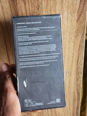 New Samsung Galaxy S20 Ultra 5G 256 GB Gray