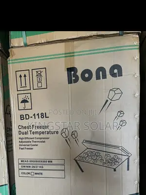 Bona Chest Dc Freezer 118l