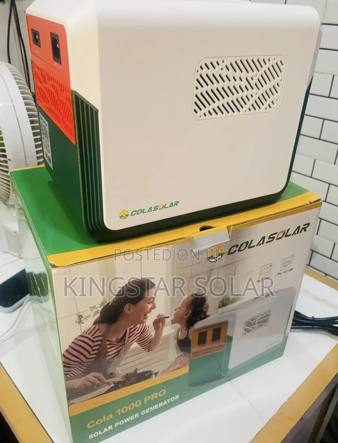 Cola 1000 Pro Solar Generator