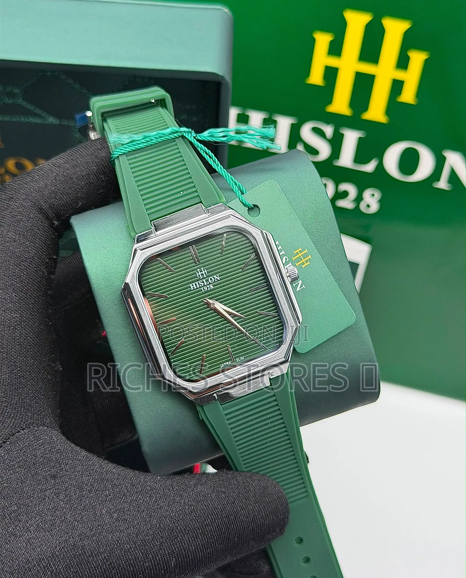 Hilson Rubber Strap Watch