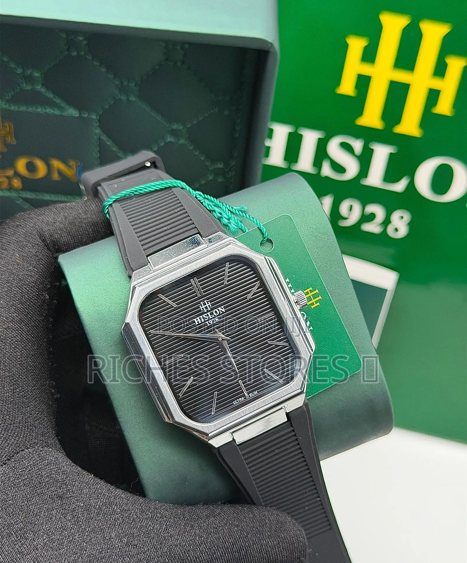 Hilson Rubber Strap Watch