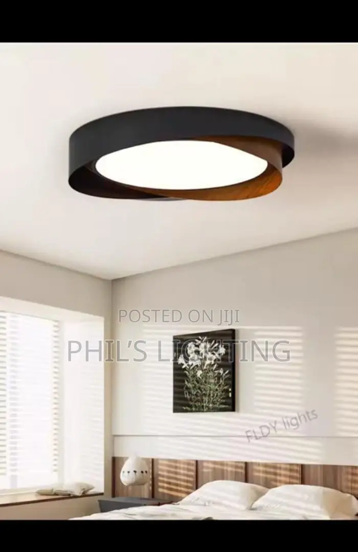 Modern Minimalist Creative Circular Light Fixture