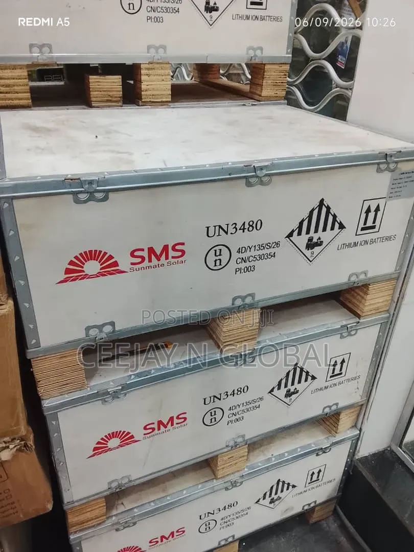 Solar SMS 10kwh 51.2v Lithium Ion Battery