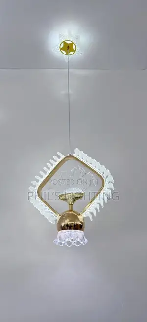 Nordic Modern Glass Pendant Light Copper