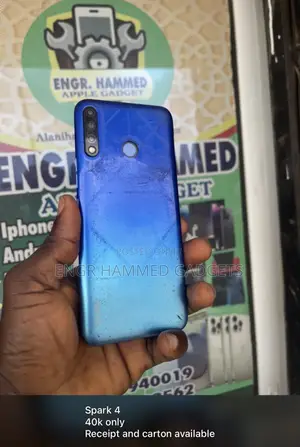 Tecno Spark 4 32 GB Blue