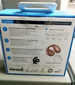 Sound Core by Anker Earbuds C 40i Open Ear Clip on Earbud