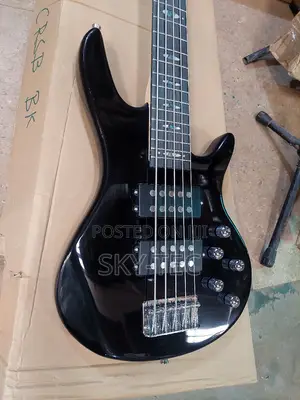 Original Professional Ibanez 5-Strings Bass Guitar Passive