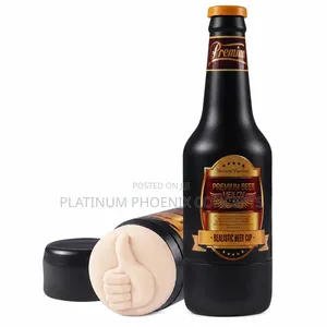 V/Cup or Beer Cup , Male Masturbator
