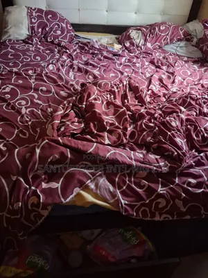 6 by 6 Bedframe and Mattress