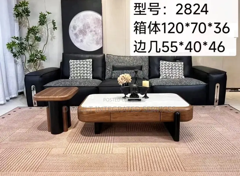 Modern Centre Table 2 in One