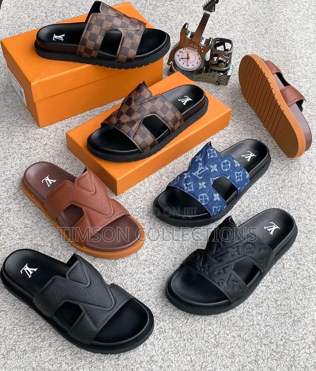 Luxury Louis Vuitton Slide