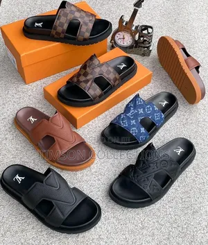 Luxury Louis Vuitton Slide