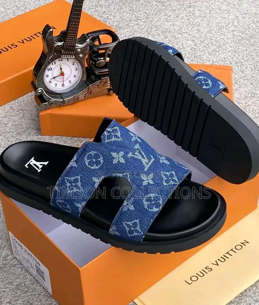 Luxury Louis Vuitton Slide
