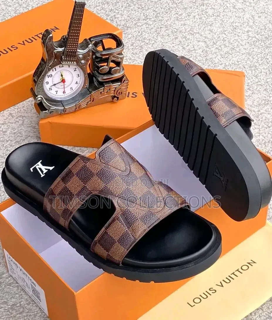 Luxury Louis Vuitton Slide