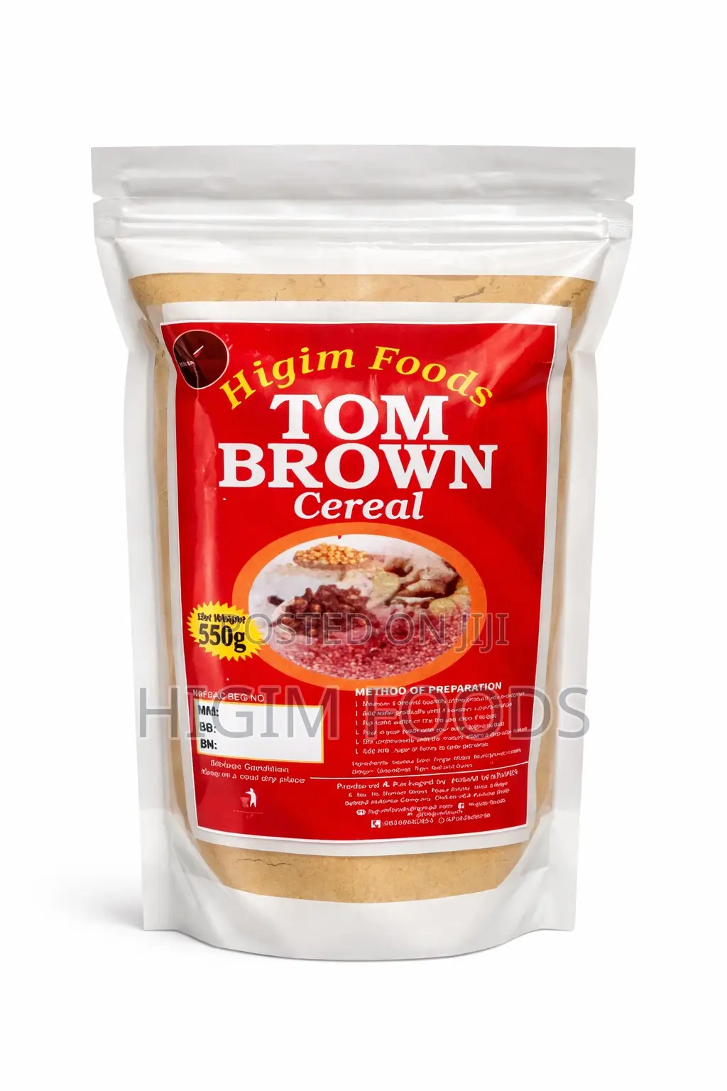 Tom Brown Cereal