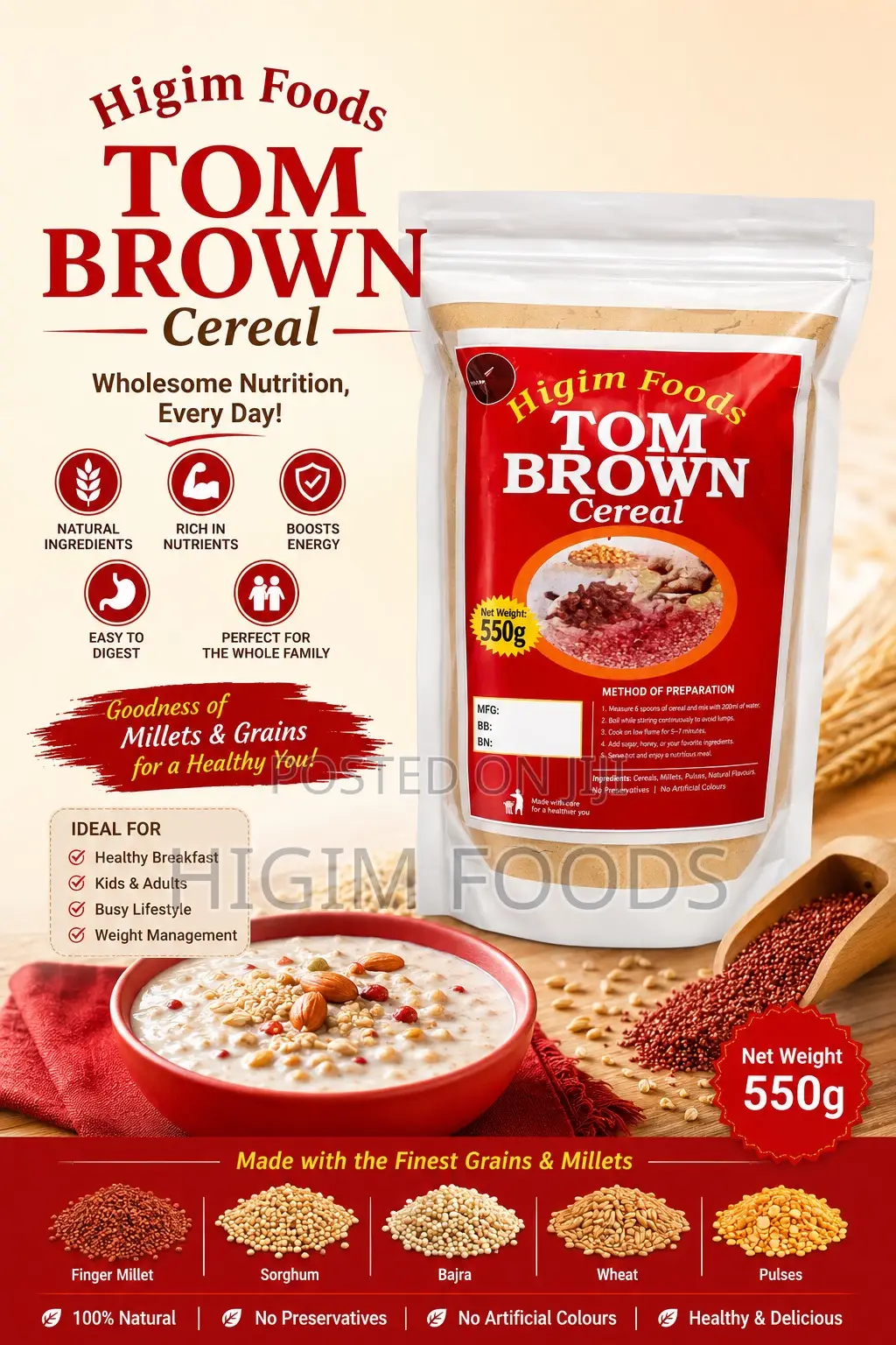 Tom Brown Cereal
