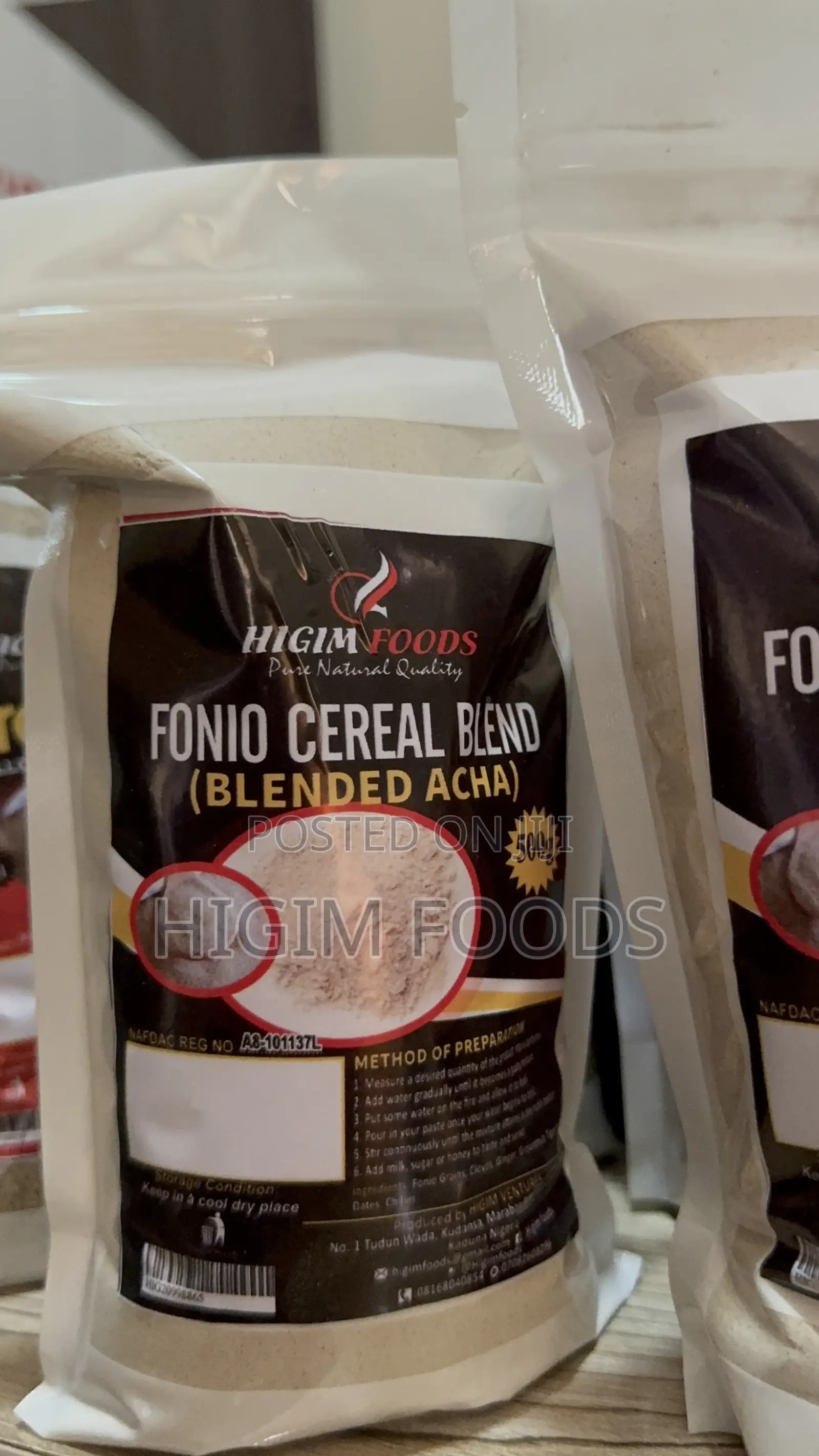 Blended Acha/Fonio