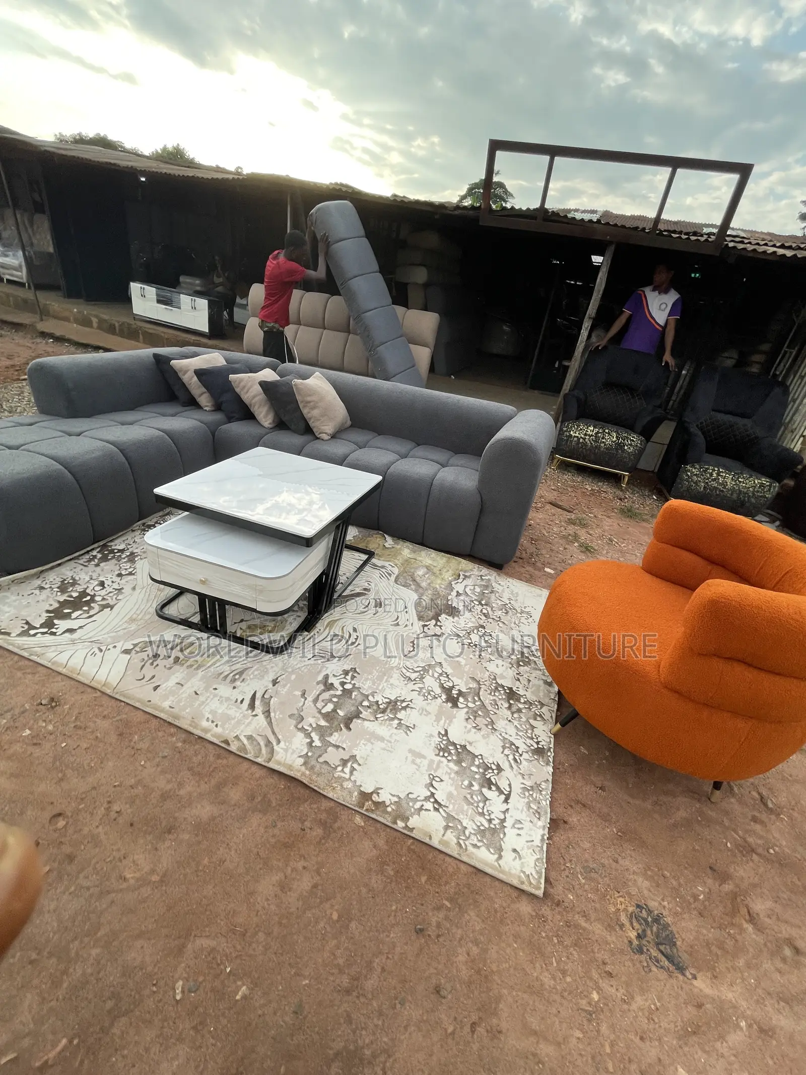 This Is a Set of Sofas Chairs