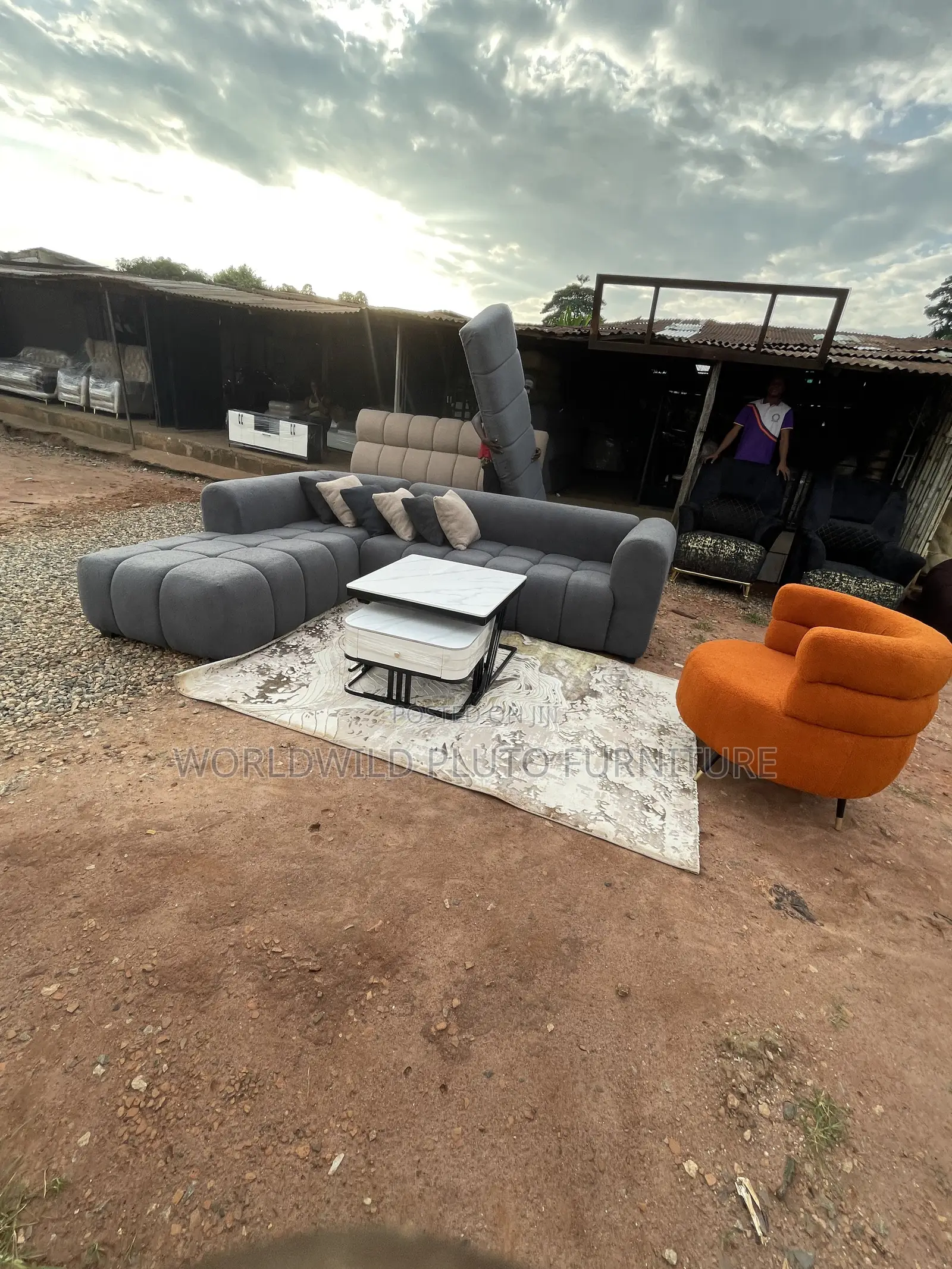 This Is a Set of Sofas Chairs
