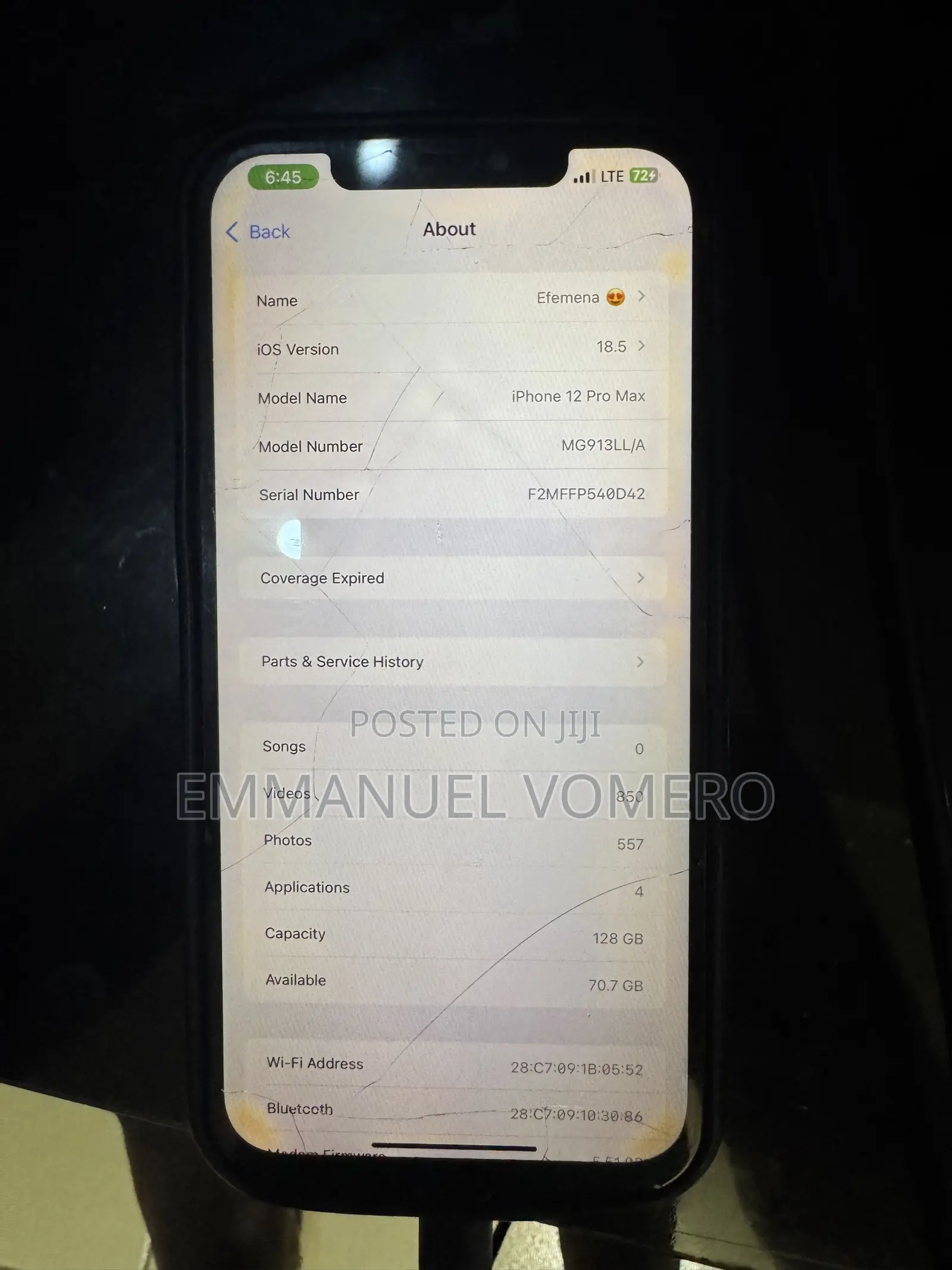 Apple iPhone 12 Pro Max 128 GB Blue